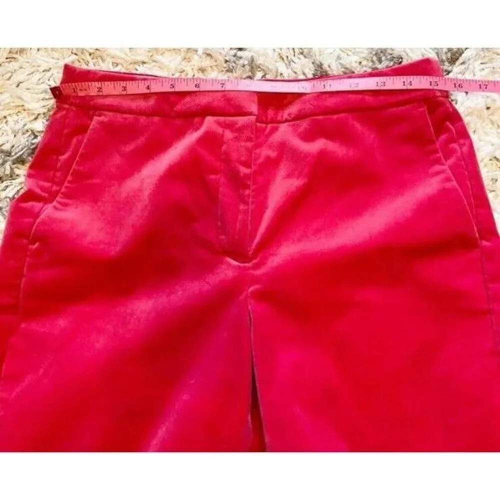 J. Crew. Willa Blazer Pants Suit Fuschia Dragon Fruit Pink Size 6 Velvet NWT